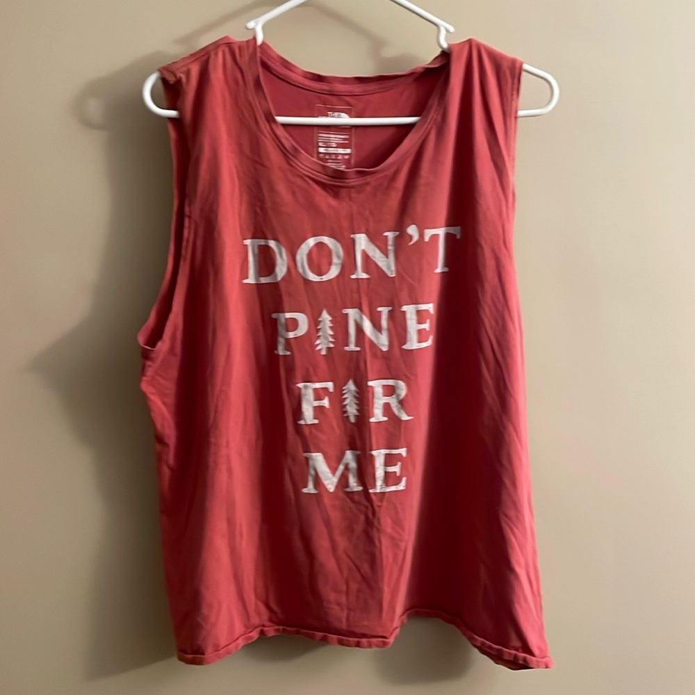 North Face Sleeveless Graphic Tee